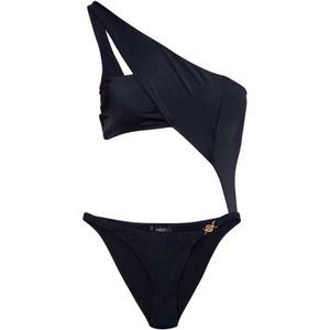 Versace, Badkleding, Dames, Zwart, XL, Eendelig badpak