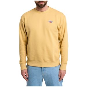 Dickies, Sweatshirts & Hoodies, Heren, Geel, XL, Katoen, Sweatshirts