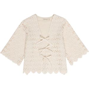 The New Society, Blouses & Shirts, Dames, Wit, L, Katoen, Narciso Vrouw Blouse