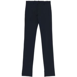 Incotex, Broeken, Heren, Blauw, M, Slim Fit Dress Pants Midnight Blue