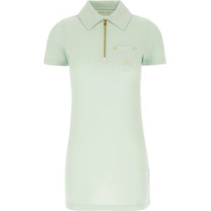 Palm Angels, Kleedjes, Dames, Groen, S, Katoen, Abiti Jurk