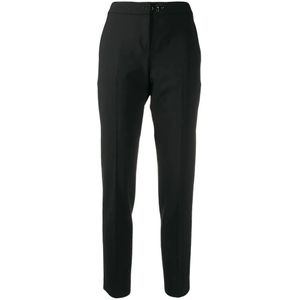 Fay, Broeken, Dames, Zwart, L, Slim-fit broek
