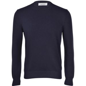 Gran Sasso, Truien, Heren, Blauw, XL, Stijlvol Paricollo Shirt