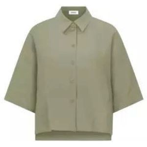 Drykorn, Blouses & Shirts, Dames, Groen, XS, Elegante Moderne Garderobe Toevoeging