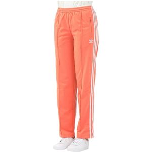 Adidas Originals, Broeken, Dames, Oranje, S, Firebird Classics Sportieve Broek
