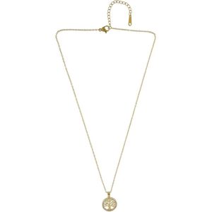 Dansk Copenhagen, Accessoires, Dames, Geel, ONE Size, Boom des Levens Gouden Ketting