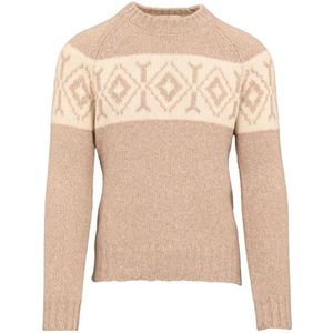 Gran Sasso, Truien, Heren, Beige, 3Xl, Rondgebreide trui