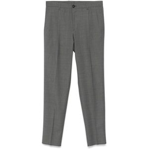 Tagliatore, Broeken, Heren, Grijs, 2Xl, 0205 Broek Grijs