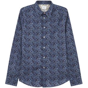 Paul Smith, Overhemden, Heren, Blauw, M, Stijlvol Overhemd