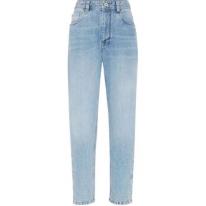 Brunello Cucinelli, Jeans, Dames, Blauw, M, Katoen, Stijlvolle Jeans voor Heren