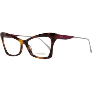 Emilio Pucci, Accessoires, Dames, Bruin, ONE Size, Bruine Dames Optische Brillen Stijlvol