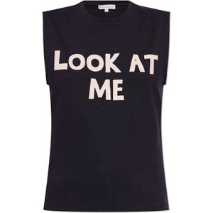 JW Anderson, Tops, Dames, Blauw, L, Katoen, Sleeveless Top