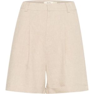 InWear, Korte broeken, Dames, Beige, L, Relaxed Fit Shorts & Knickers Haze Melange