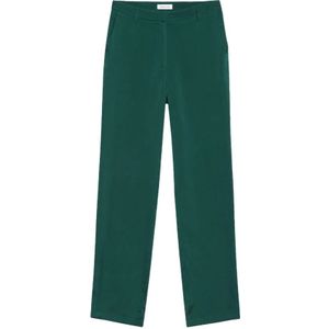 Anine Bing, Broeken, Dames, Groen, XS, Klassieke Smaragdgroene Broek