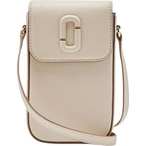 Marc Jacobs, Accessoires, Dames, Beige, ONE Size, Beige Phone Crossbody Tas