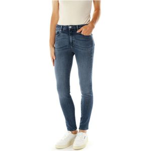 Armedangels, Jeans, Dames, Blauw, W27 L28, Denim, Mid Waist Skinny Fit Jeans
