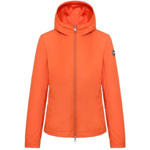 Colmar, Sport, Dames, Oranje, XL, Oranje Sportieve Hoodie Jas