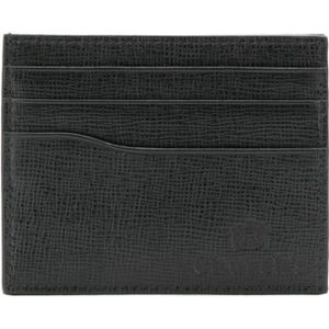 Church's, Accessoires, Dames, Zwart, ONE Size, Leer, Portacarte Wallet
