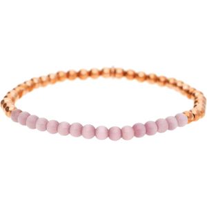 Esprit, Accessoires, unisex, Veelkleurig, ONE Size, Roségoud/lila Spheres Armband