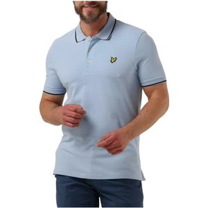 Lyle and Scott - Polo Lichtblauw Heren Poloshirt