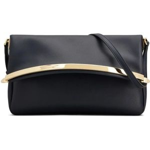 Tod's, Tassen, Dames, Zwart, ONE Size, Stijlvolle Clutch Tas