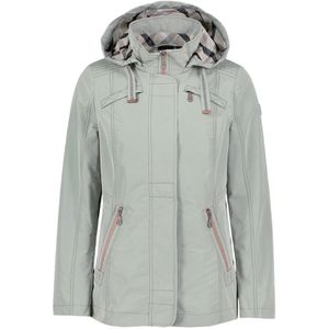 Gil Bret, Jassen, Dames, Groen, 4Xl, Stijlvolle zomerjas met capuchon
