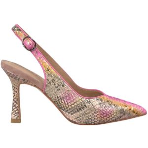 Alma EN Pena, Schoenen, Dames, Veelkleurig, 37 EU, Stiletto hakken pompen