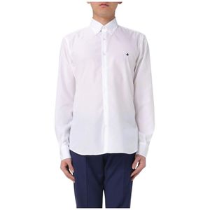 Brooksfield, Overhemden, Heren, Wit, 3Xl, Katoen, Klassiek Wit Overhemd