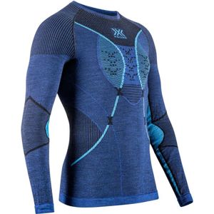 X-Bionic, Sport, Heren, Blauw, L, Wol, Merino Shirt
