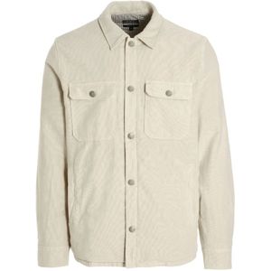 A.p.c., Jassen, Heren, Beige, S, Katoen, Zandkleurige Katoenen Gewatteerde Jas