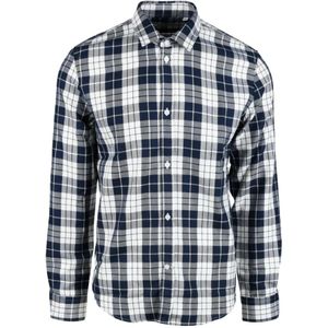 Dondup, Overhemden, Heren, Veelkleurig, S, Polyester, Casual Overhemd met Polyester Viscose Mix