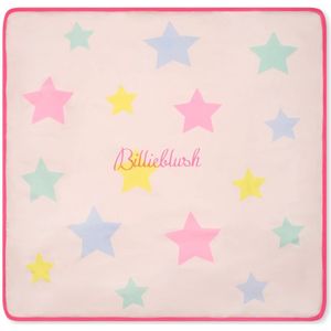 Billieblush, Interieur, unisex, Roze, ONE Size, Katoen, Roze Sterren Katoenen Deken