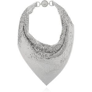 Versace, Accessoires, Dames, Grijs, ONE Size, Glinsterende ketting