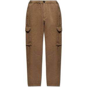 PS By Paul Smith, Broeken, Heren, Bruin, M, Katoen, Logo broek