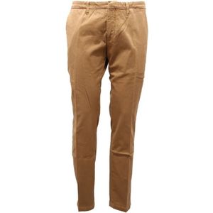 Siviglia, Broeken, Heren, Bruin, W31, Katoen, Katoen Tabak Broek 4-Zak Model