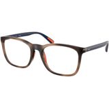 Polo Ralph Lauren, Accessoires, Heren, Bruin, 52 MM, Stijlvolle Brillen
