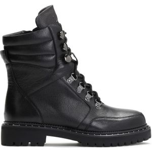 Kazar, Schoenen, Dames, Zwart, 35 EU, Leer, Dames zwarte enkellaarzen