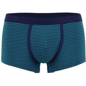 Gallo, Ondergoed, Heren, Veelkleurig, S, Katoen, Bruine katoenen boxershorts voor heren met Windsor strepen