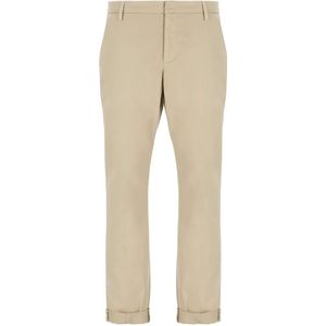 Dondup, Broeken, Heren, Beige, W30, Katoen, Broeken Beige