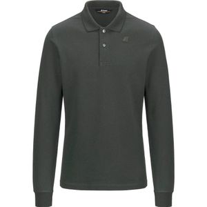 K-Way, Tops, Heren, Groen, M, Katoen, Groene Polo Shirt voor Mannen