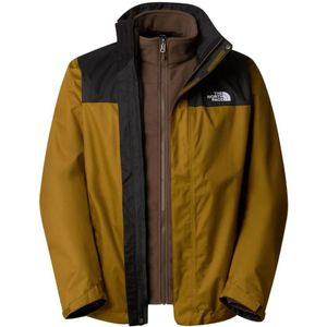 The North Face, Jassen, Heren, Bruin, L, Polyester, Evolve II Triclimate Jacket