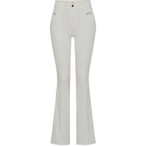 Brax, Broeken, Dames, Wit, S, Katoen, Bootcut Style Five-Pocket Jeans