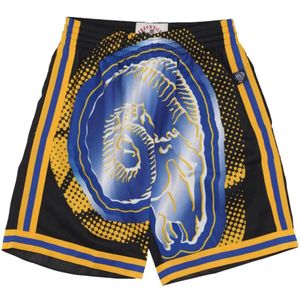 Mitchell & Ness, Sport, Heren, Veelkleurig, L, Polyester, NFL Big Face Basketbalshorts Losram