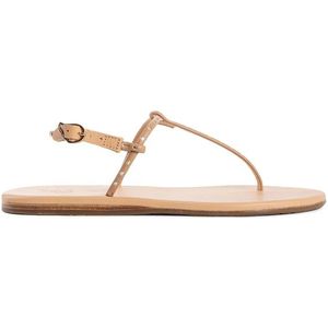 Ancient Greek Sandals, Schoenen, Dames, Beige, 40 EU, Sandalen met studs en slingback