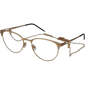Hugo Boss, Accessoires, Dames, Geel, ONE Size, Gouden Dames Optische Monturen Stijlvolle Brillen