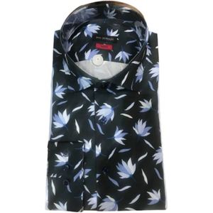 ROY Robson, Overhemden, Heren, Veelkleurig, M, Katoen, Casual Bloemenprint Overhemd