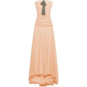 Aniye By, Kleedjes, Dames, Oranje, L, Tule, Tule jurk en jumpsuit in polyamide