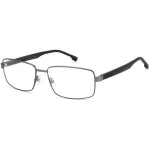 Carrera, Accessoires, Heren, Grijs, ONE Size, Grijze Metalen Montuur Bril voor Mannen
