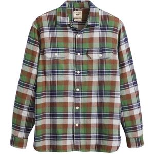 Levi's, Overhemden, Heren, Veelkleurig, S, Katoen, The Jackson Worker Shirt