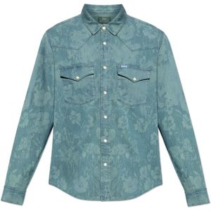 Paul Smith, Overhemden, Heren, Blauw, M, Katoen, x Lee
